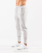 klær T442714 gråmelert academy club jogger menn Alphalete