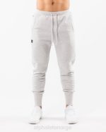 klær T442714 gråmelert academy club jogger menn Alphalete - Bilde 3