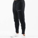 klær T442717 svart academy club jogger menn Alphalete