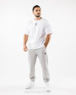 klær T442718 gråmelert akademi avslappet jogger menn Alphalete - Bilde 2