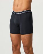klær T442749 svart klassisk boksershorts 3pk menn Alphalete - Bilde 3