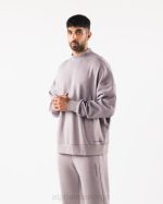 klær T442751 rosevann rosa opprinnelse mock neck ls menn Alphalete - Bilde 3