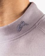 klær T442751 rosevann rosa opprinnelse mock neck ls menn Alphalete - Bilde 5