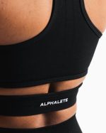 klær T44281 svart stratus bh kvinner Alphalete - Bilde 4