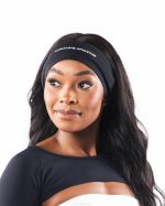 tilbehør T442478 svart aa airtech pannebånd unisex Alphalete - Bilde 5